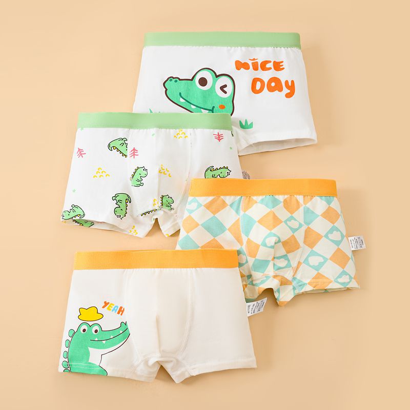 Picture of New Class A Combed Cotton Children's Underwear Cotton Boys' Underwear Baby Boxer Shorts Kids Student Boxer Pants
