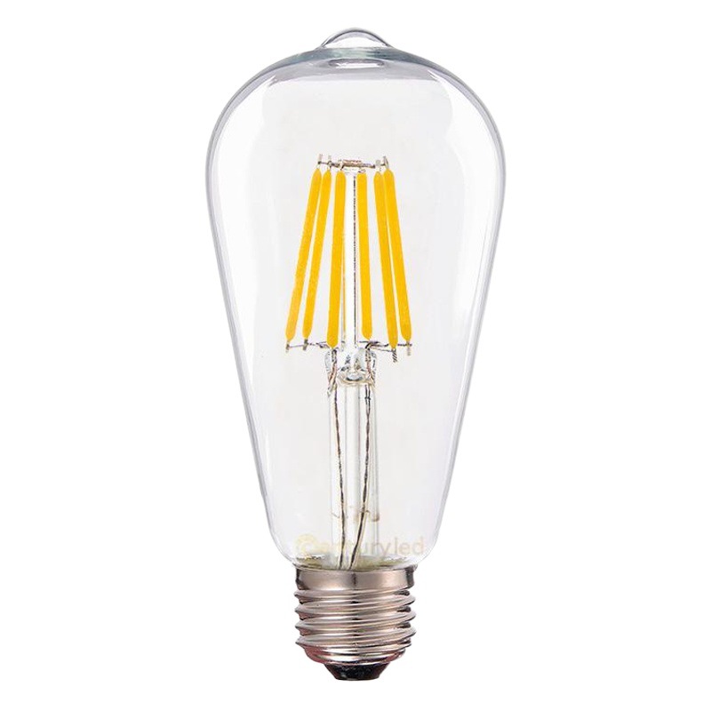 ST58 Low Voltage Bulb DC12V24V DC AC LED Filament Bulb 6W Retro Edison Light Source Cross Border
