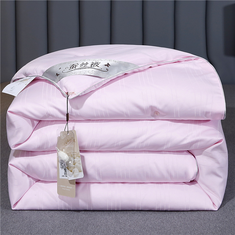 Picture of 60S Cotton Double Palace Cocoon Feather Silk Quilt Summer Cool Quilt Pure Cotton Thickeneded Warm Spring & Fall Quilt Air-Conditioned Quilt Mother Quilt Winter Quilt