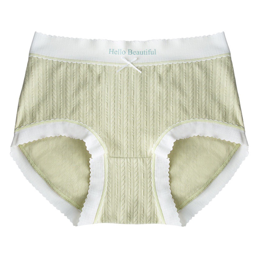 7A Bacteriostatic plus size Wrapped Hip Underwear Women's Threaded Cotton Women's Underwear Cotton Crotch High Elastic Comfortable Anti-pull Leg