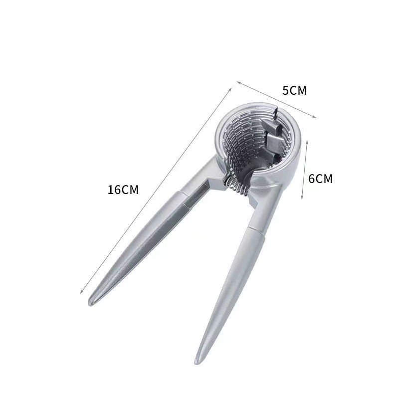 Picture of Walnut clip new funnel-shaped double-mouth walnut clip double-mouth nut clip multi-functional nut hazelnut clip walnut tongs