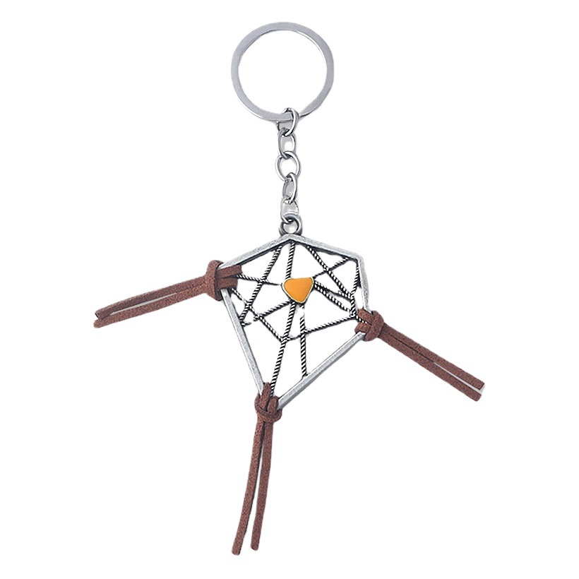 Game Surrounding Death Stranding Catching Nets Necklace Dreamcatcher Keychain Sam's Memorial Pendant Pendant