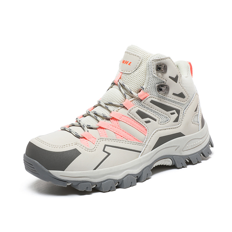 Cross-border plus size high-top hiking shoes couple travel hiking shoes outdoor leisure men and women sneaker wholesale delivery