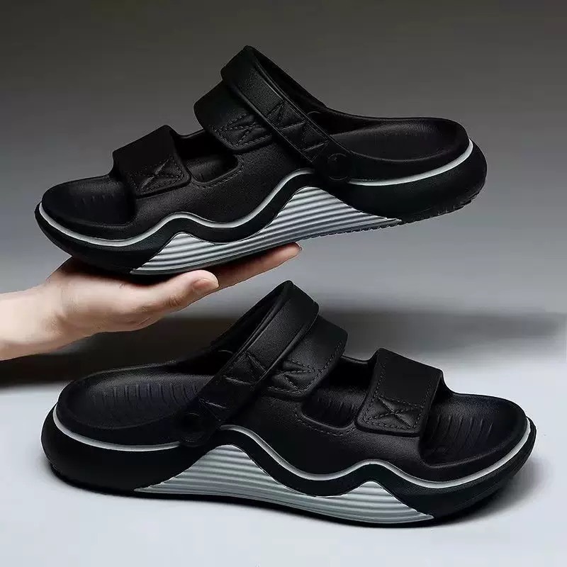 Sandals Men's Summer Outer Wear 2025 New Anti-Slip Dual-Purpose Wading Driving Casual Beach Slippers Men's Summer