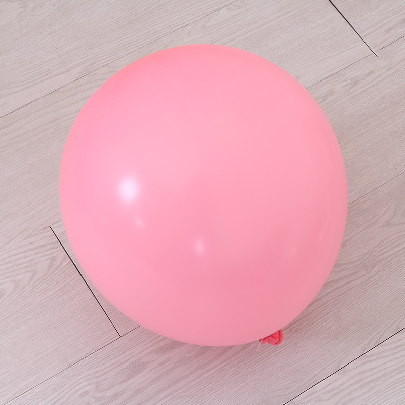 Picture of Cross-border 18 inch matted latex balloon retro color balloon wedding decoration round helium floating air ball wholesale