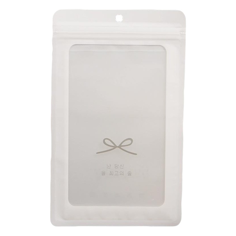 Korean underwear packaging bag leggings stockings sleeve self-sealing gloves towel transparent ice sleeve packaging bag