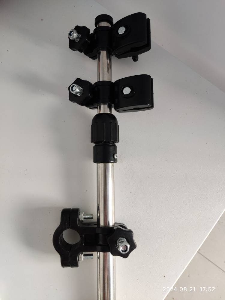 Picture of Electric Vehicle Bicycle Stroller Umbrella Holder Wheelchair Portable Mountain Bike Road Umbrella Support Frame Sunshade Umbrella Clip