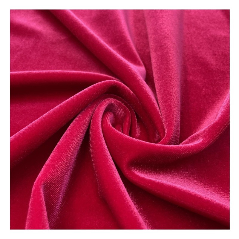 Ultra-fine extra thick Korean velvet high density high weight high-end autumn and winter suit dress dance clothes velvet fabric