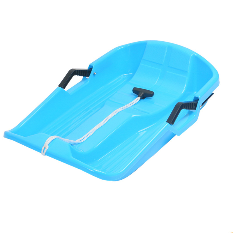 Picture of Outdoor children's snowboard straw board sand board single double thickened wear-resistant sled climbing plow ski piece straw mat