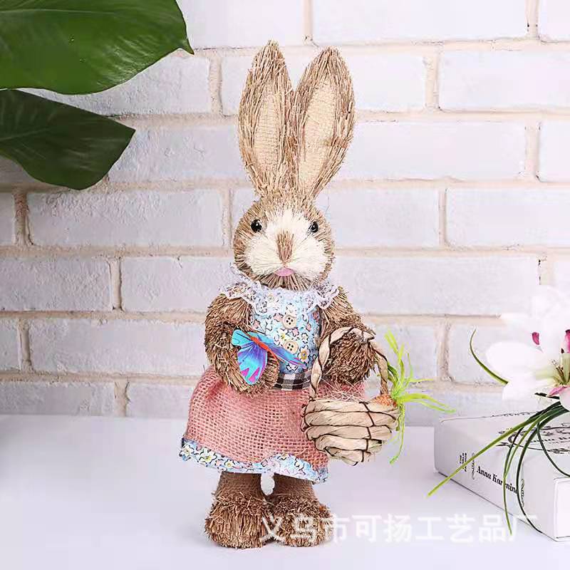 Picture of Cross-Border Easter Bunny 2025 New Party Decoration Simulation Ornaments Wholesale
