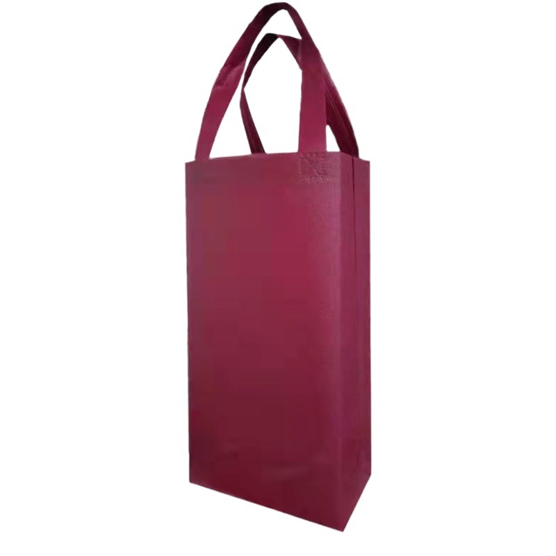 Picture of Factory supply red wine non-woven bag red wine wine tote bag cloth bag in stock bag wholesale