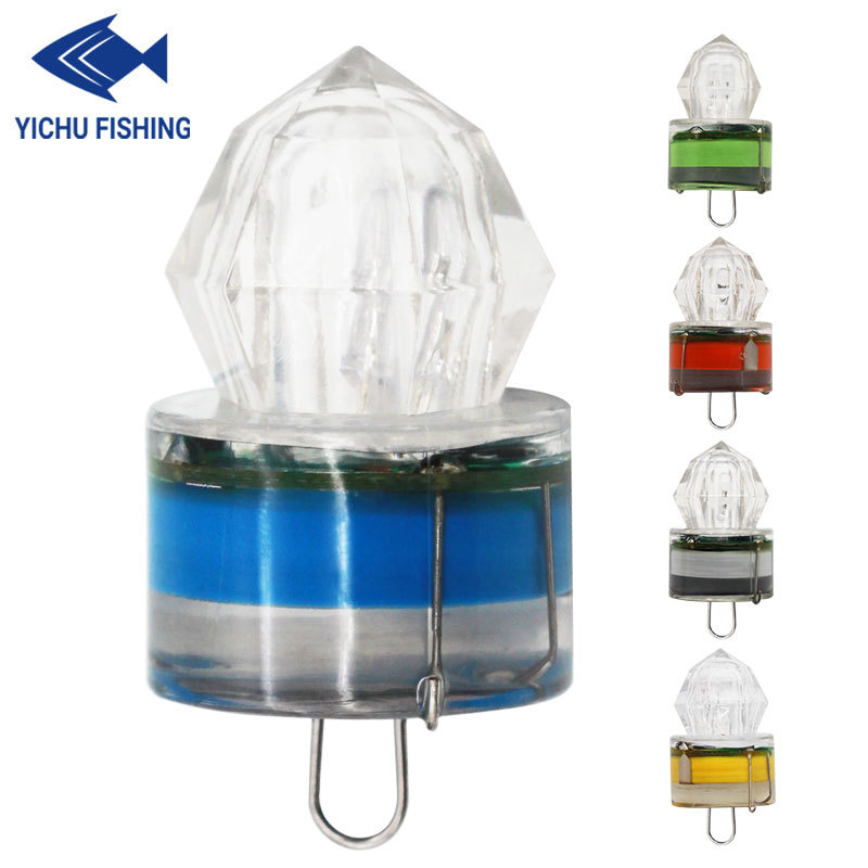 Deep Sea Diamond night fishing LED Underwater fish trap light fast fish trap light water light fish trap multi-color fish trap light