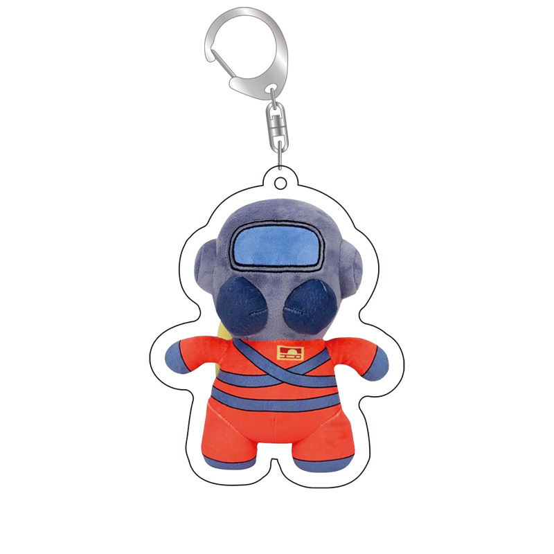 Picture of Cross-border new toilet man keychain skibidi toilet monitor Man TV man creative killer pendant batch