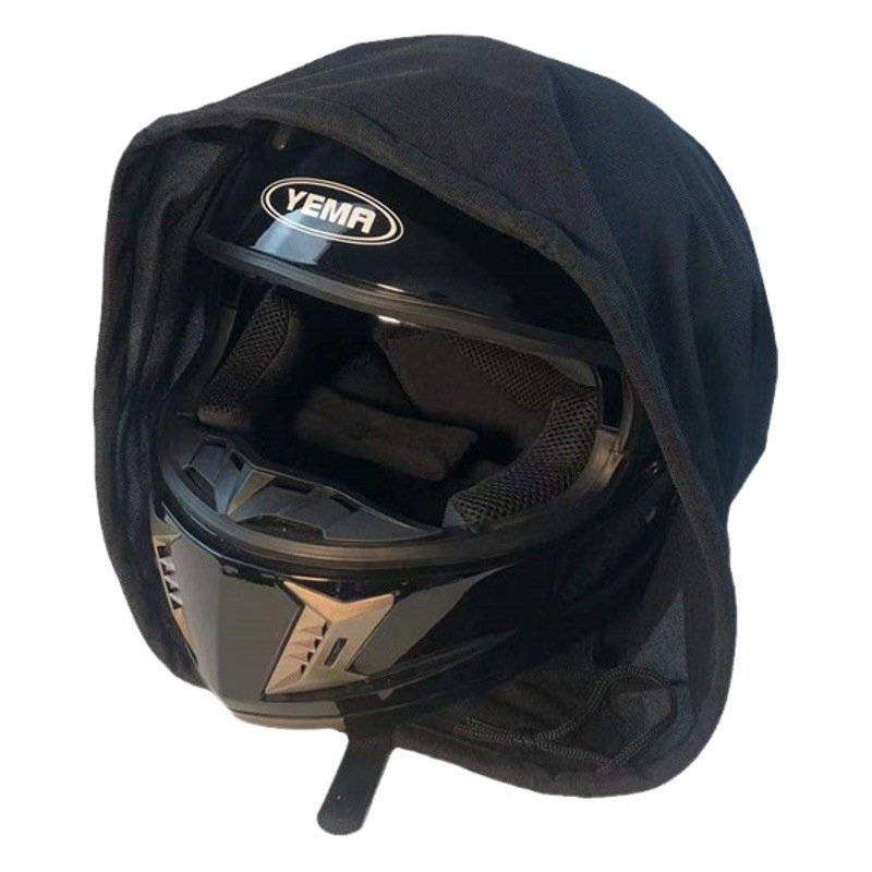 Black Spot Full-Face Helmet Bag, Electric Vehicle Helmet Bag, Motorcycle Helmet Dust Bag, Storage Bag