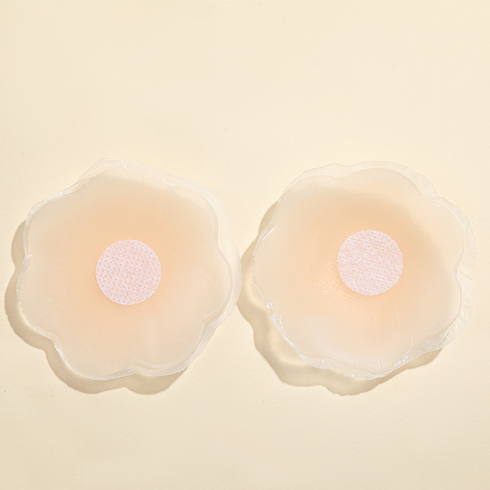 Picture of Silicone Nipple Patch Breathable Anti-bump Nipple Patch Invisible Chest Patch Anti-run-off Nipple Patch Silicone Nipple Patch Lifting Chest Patch