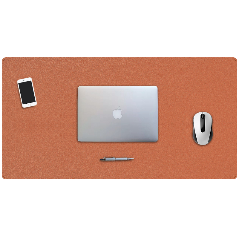 Picture of Double-Sided Leather Mouse Pad, No-Clean, Extra Large Stain-Resistant Anti-Slip Pad, Office Computer Desk Pu Leather Writing Pad Wholesale