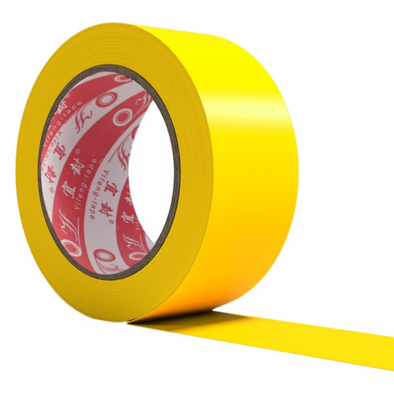 Yellow warning tape PVC red and white zebra crossing warning ground stickers floor tape color marking tape