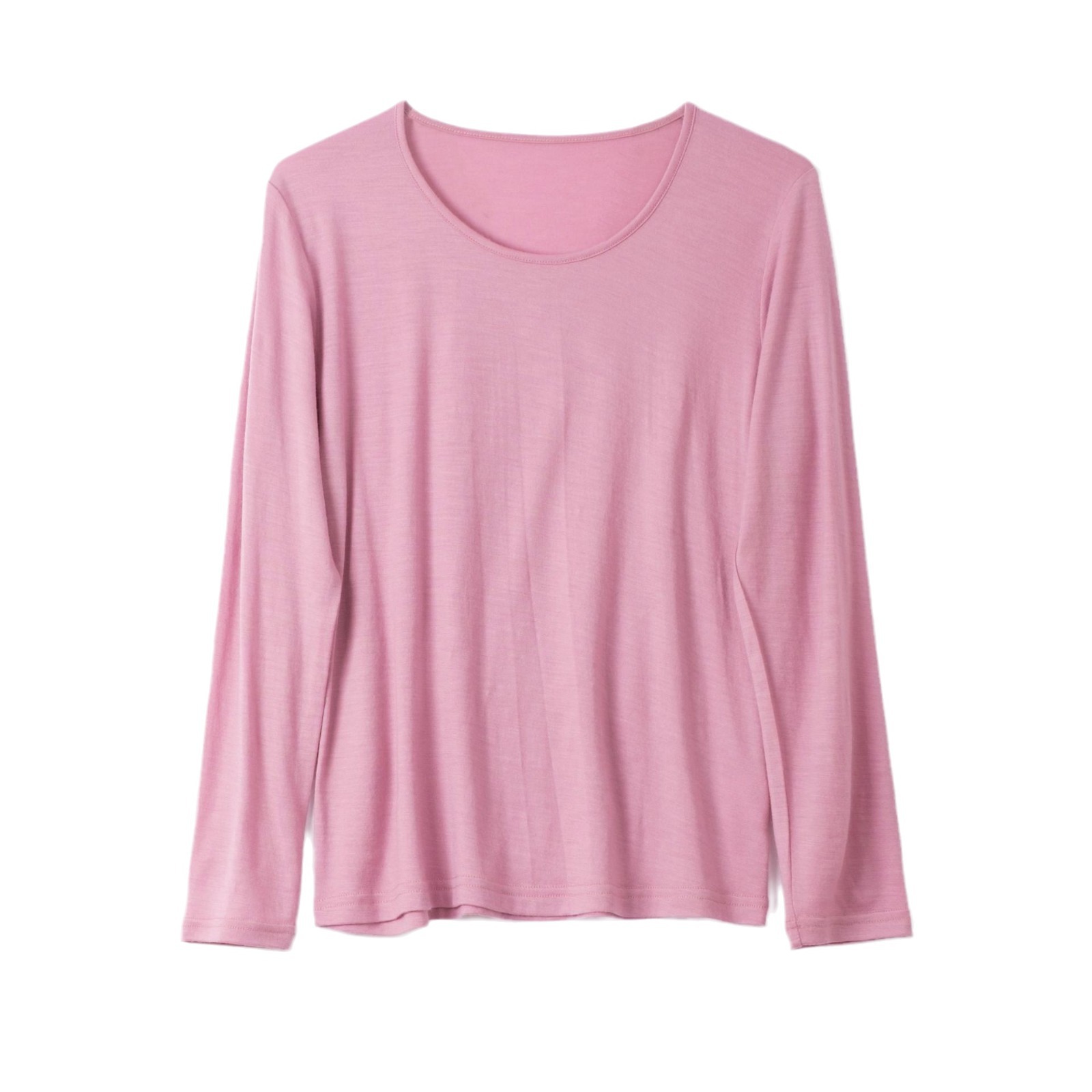 Picture of Ultra-Fine Pure Wool Bottoming Top Spring & Fall New Pure Color Simple Warm Wool Inner Layer Comfortable Bottoming Autumn Coat for Women