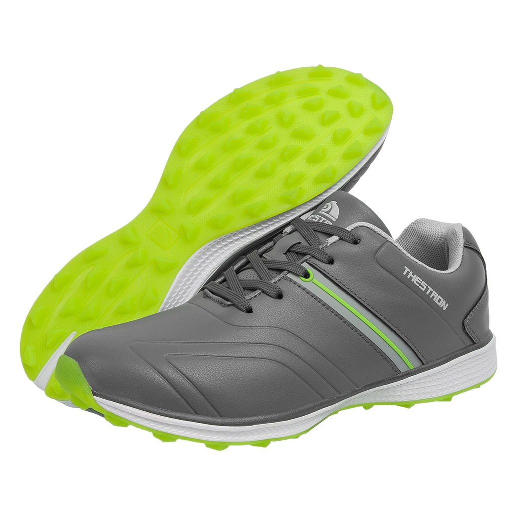 Le Chuang THESTRON Men's plus size Waterproof Golf Shoes Microfiber Upper Autumn and Winter Golf Shoes Sports