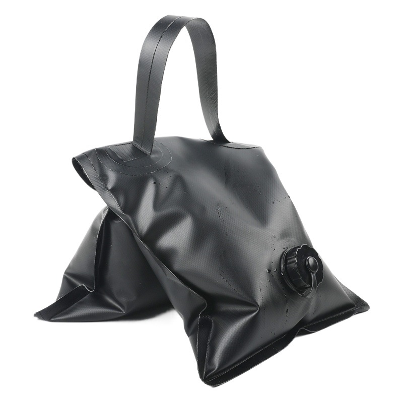 Weight water bag gravity water bag portable thickened PVC mesh cloth gravity water bag Yi Labao bracket fixed 8KG