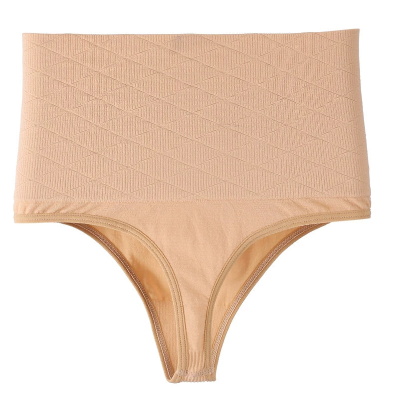 Picture of Foreign trade thong women's strong hip summer thin with fish bone steel waist high waist seamless shaping pants