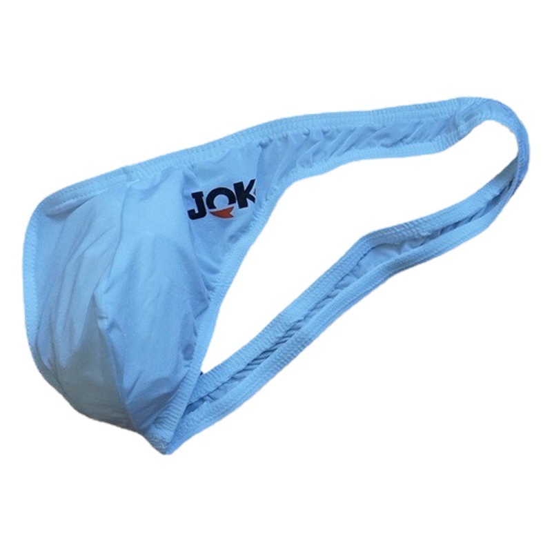 Men's A Underwear Couple's Fun T-string Men's Classic Low Waist One-sided Ding Underwear Ice Silk Underwear Men's Foreign Trade Underwear