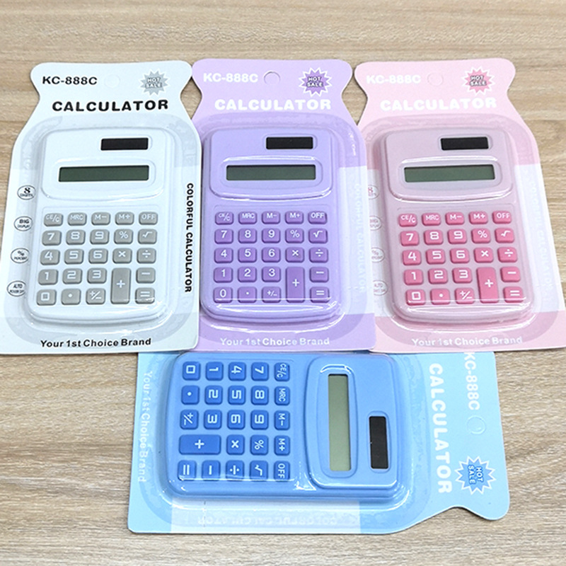 Picture of Mini Calculator Student Computer 888 Cute High-Looking Cross-Border Calculator Elementary School Student Scientific Calculator