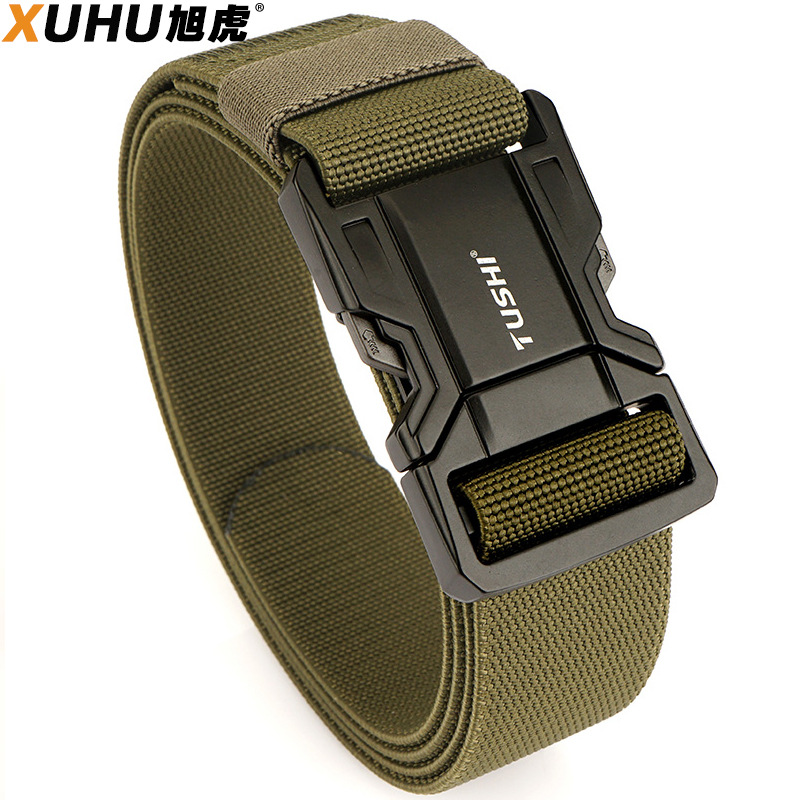 New tactical alloy buckle training nylon belt outdoor Joker tooling quick release men's belt manufacturers wholesale