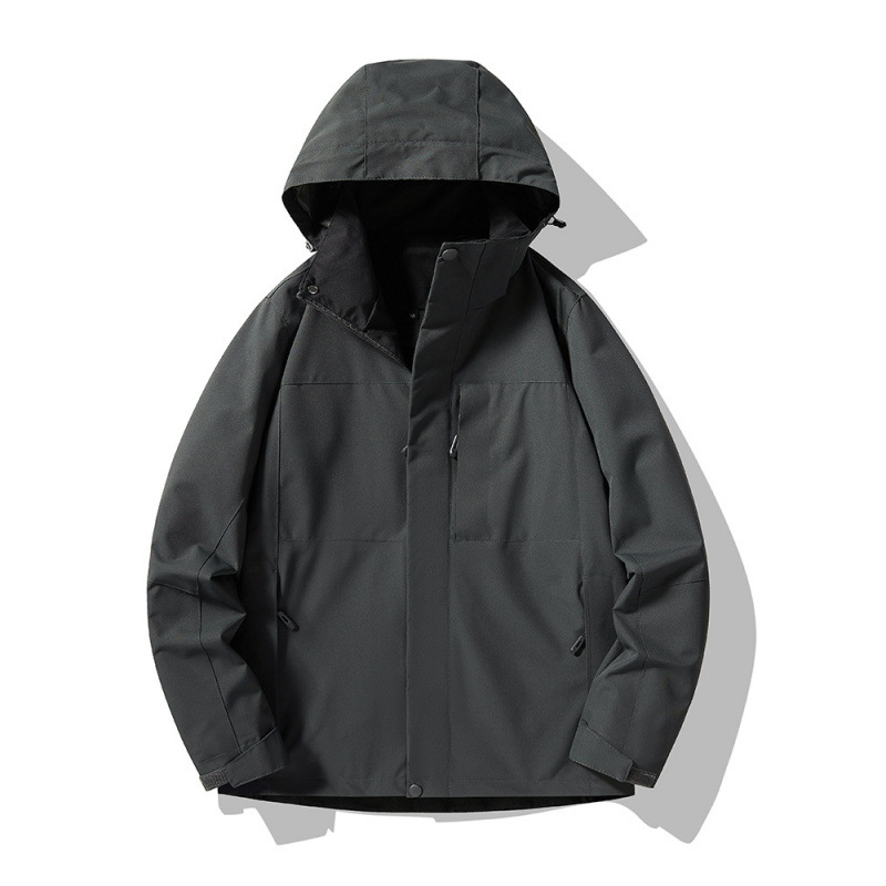 Picture of Spring and Autumn Thin Jacket 2024 New Windproof Waterproof Jacket Men's Breathable Casual Hat-off Soft Shell Mountaineering Suit for Women