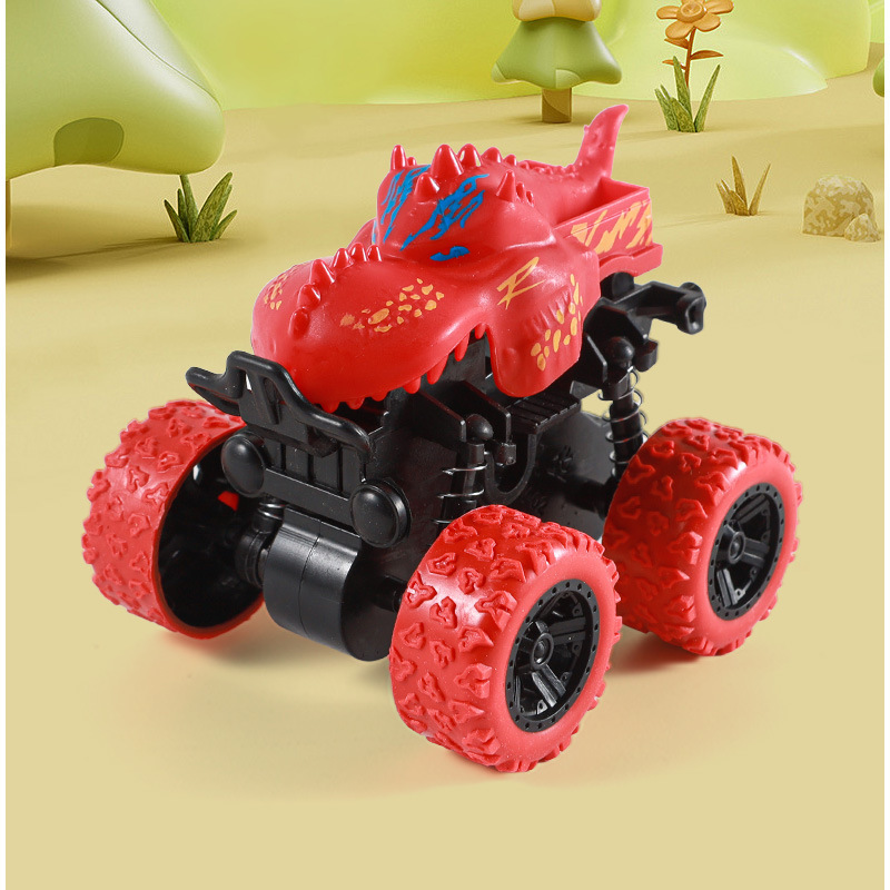 Picture of Off-road inertia pull-back four-wheel drive model boy stunt children's toy car crash car manufacturers wholesale