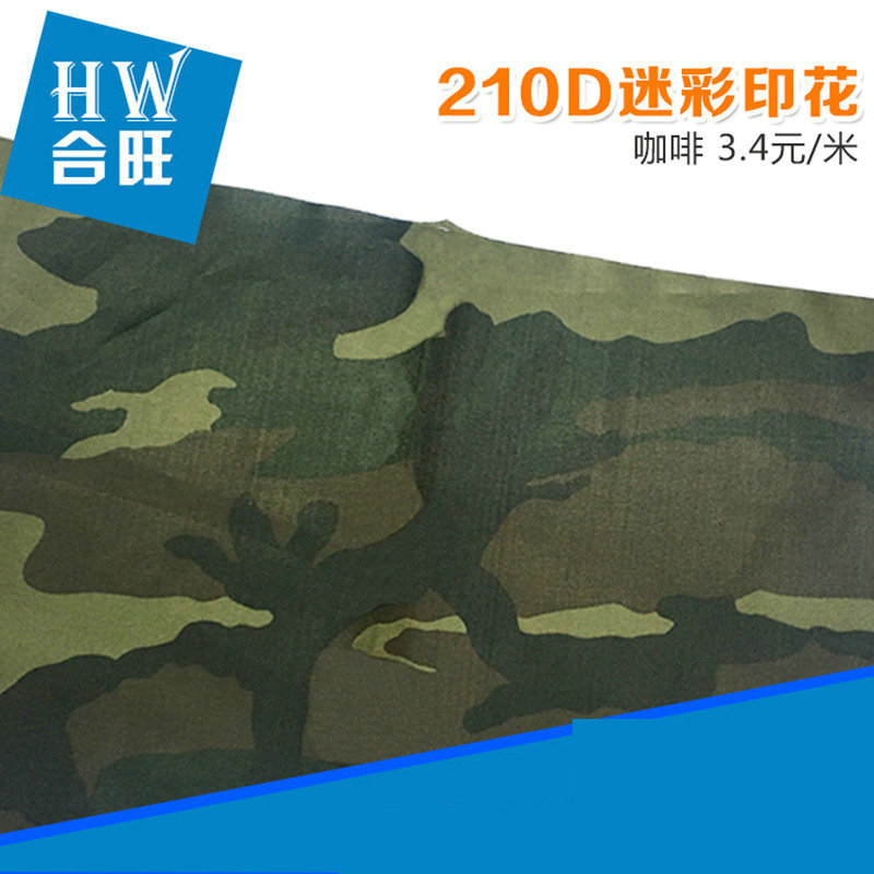Picture of Yiwu printed Oxford cloth Oxford leather 210D Oxford cloth printed luggage materials and fabrics customization