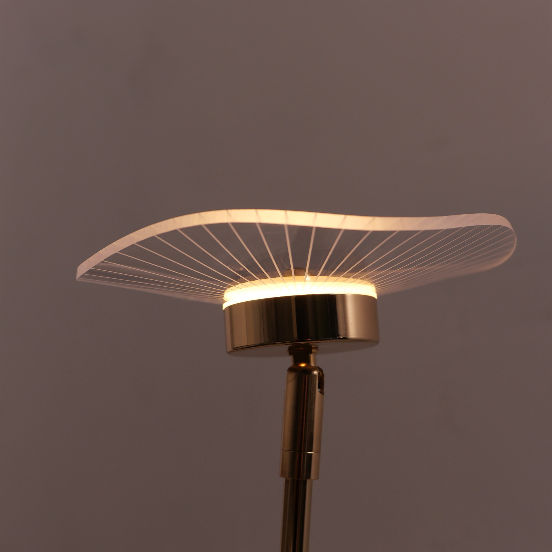 Picture of Cross border hot selling USB charging night light touch stepless dimming acrylic metal bedside lamp indoor and outdoor decoration