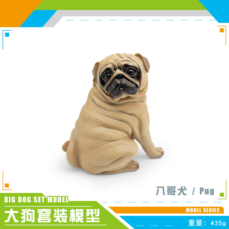 Picture of Amazon simulation pet dog model Labrador Shiba Inu Xizang mastiff Samoyed children's cognitive static ornaments