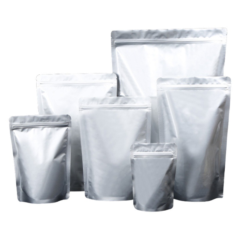 SOURCE manufacturer thickened aluminum foil self-sealing food packaging bag cat and dog food tea moisture-proof zipper bag printable
