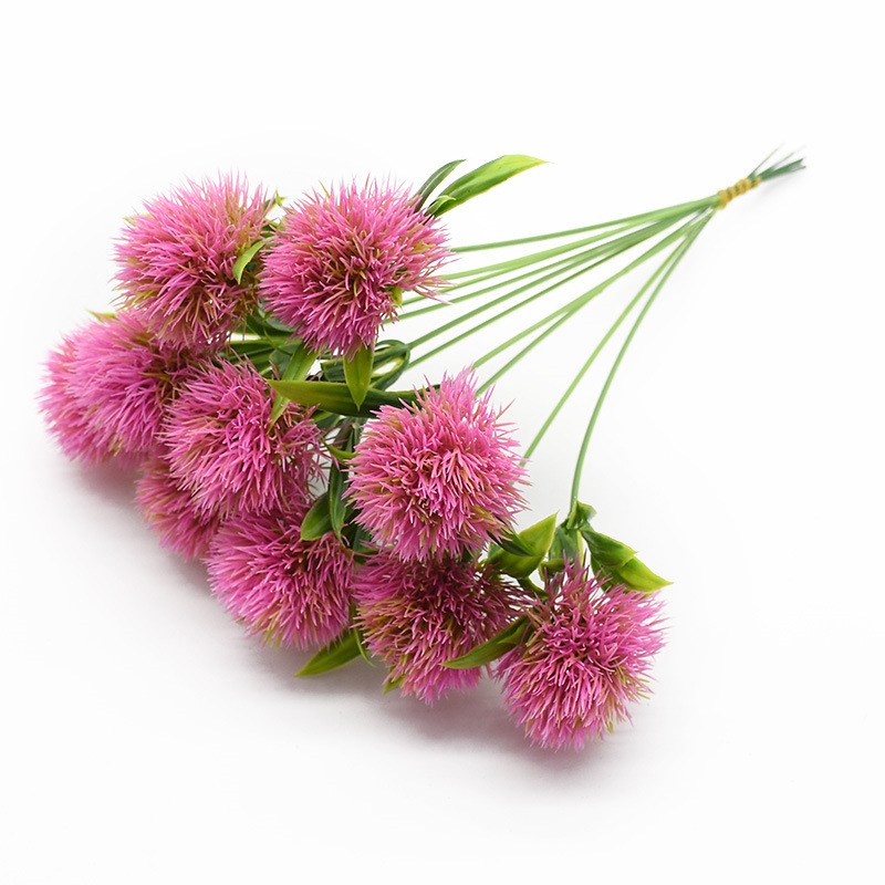 Picture of Amazon simulation plant European simulation dandelion plastic flower flower arrangement gardening home furnishings DIY adorable