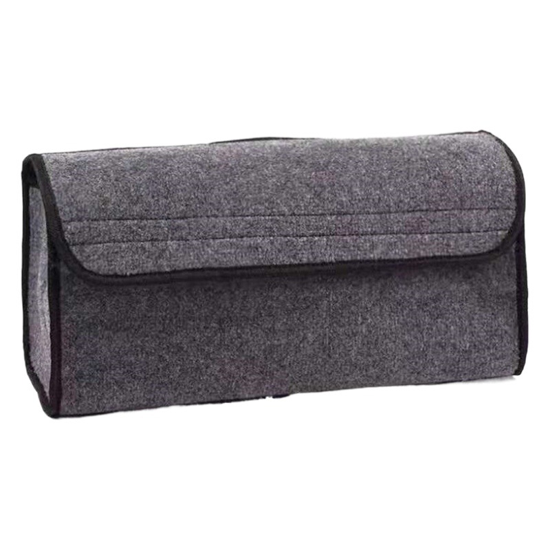Amazon Car Supplies Felt Trunk Storage Box Non-Woven Storage Bag Car Folding Storage Box Manufacturer