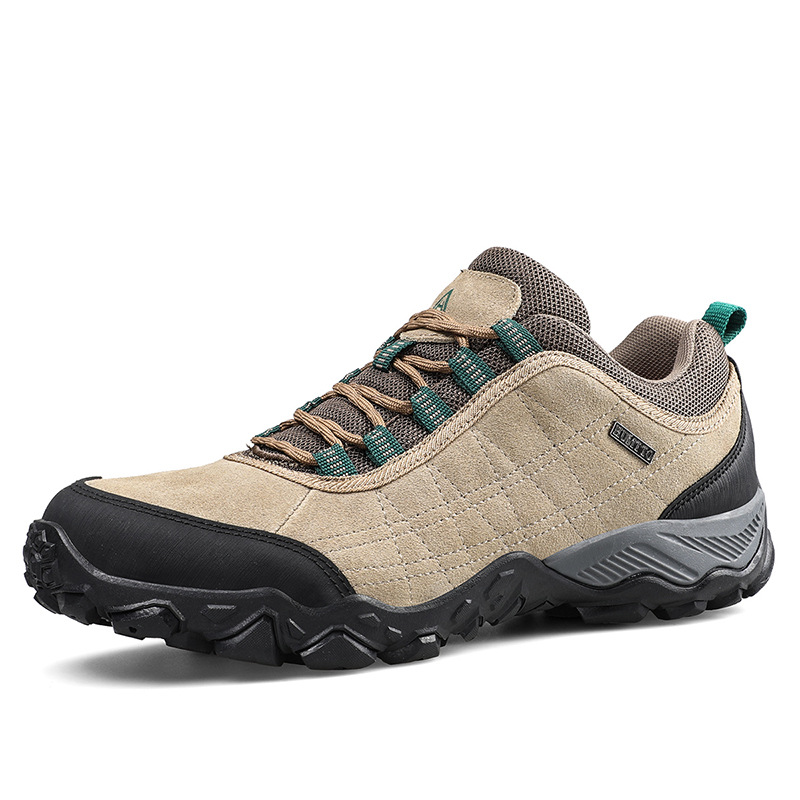 Picture of Men's Four Seasons non-slip waterproof wear-resistant casual sneaker lightweight leather breathable construction site work shoes
