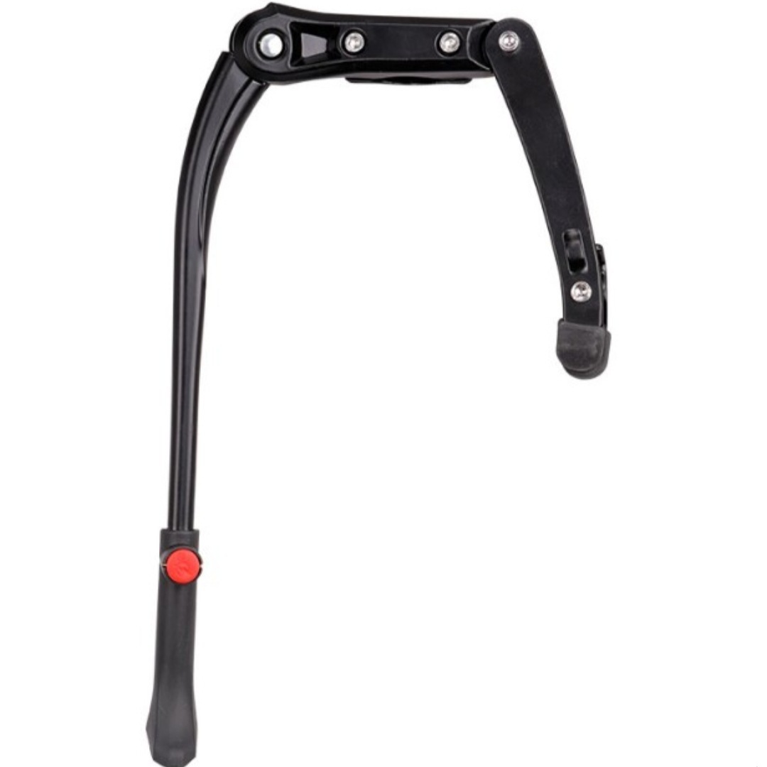 Lengthened full aluminum alloy bicycle foot support Mountain Bike bicycle support side support single support parking rack adjustable