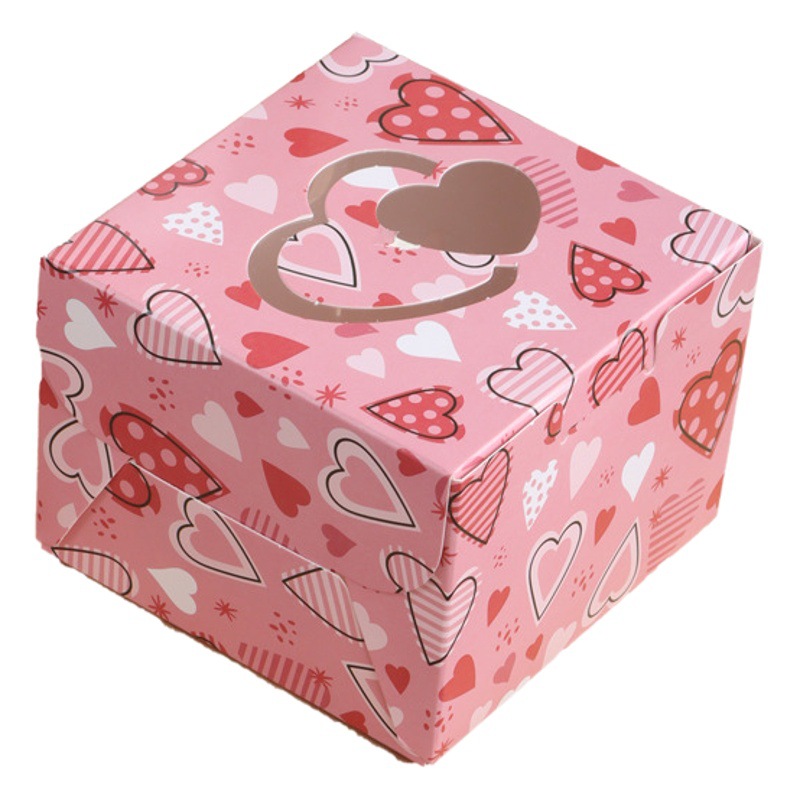 In stock colorful square empty box Valentine's Day surprise lucky box gift box l gift box
