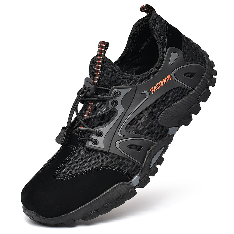 Picture of 2025 Summer New Outdoor Shoes Hiking Shoes Men's Mesh Men's Shoes Non-slip Quick-drying Hiking Shoes Wading Shoes