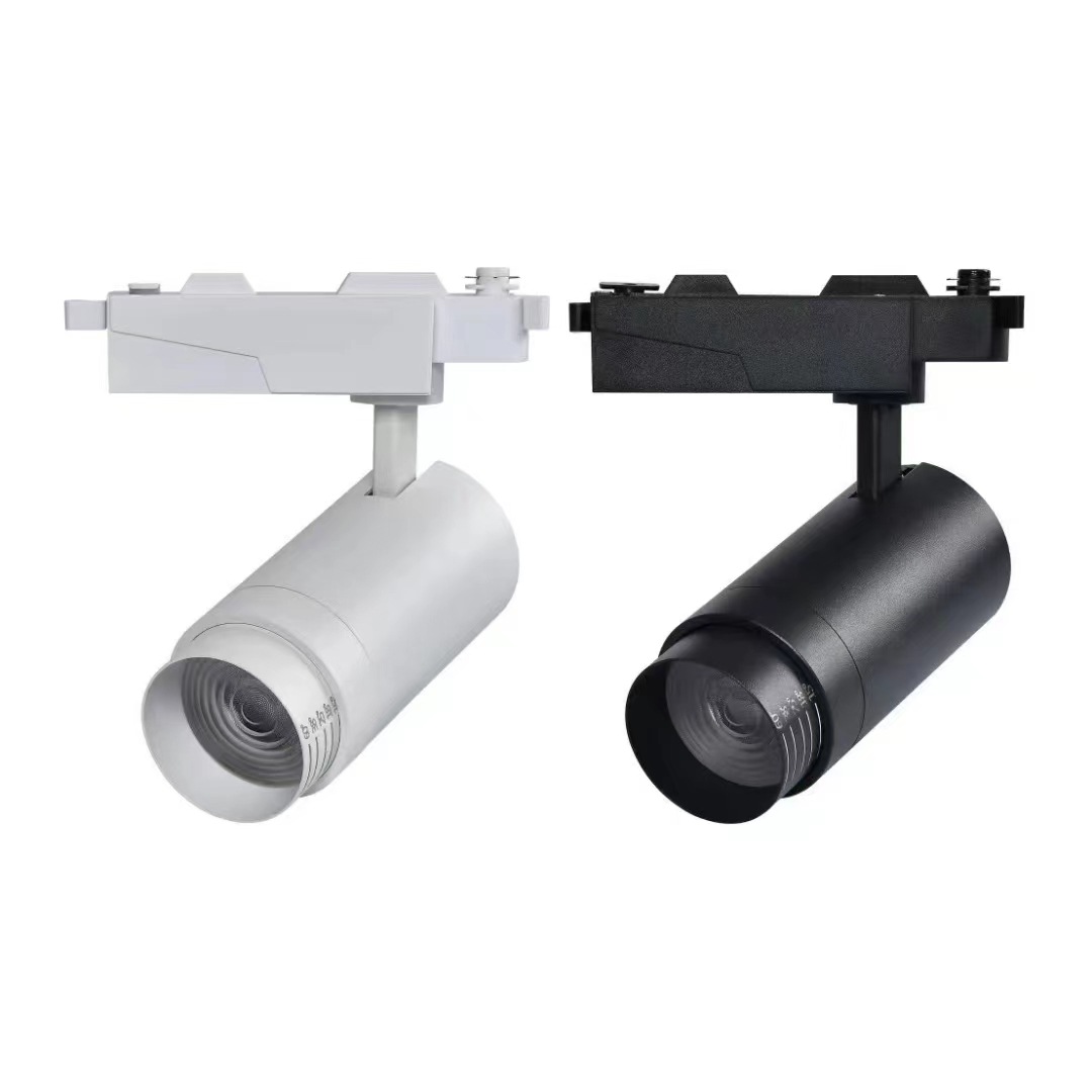 Picture of Zoom track light led clothing store focusing spotlight commercial spotlight bar cob full spectrum focusing track light