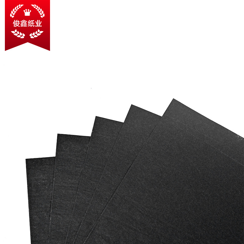 Picture of Dongguan All-Wood Pulp Black Double-Sided Copy Paper for Wine and Shoe Packaging, Solid Color Soft Filling Paper, Sydney Paper, Printable