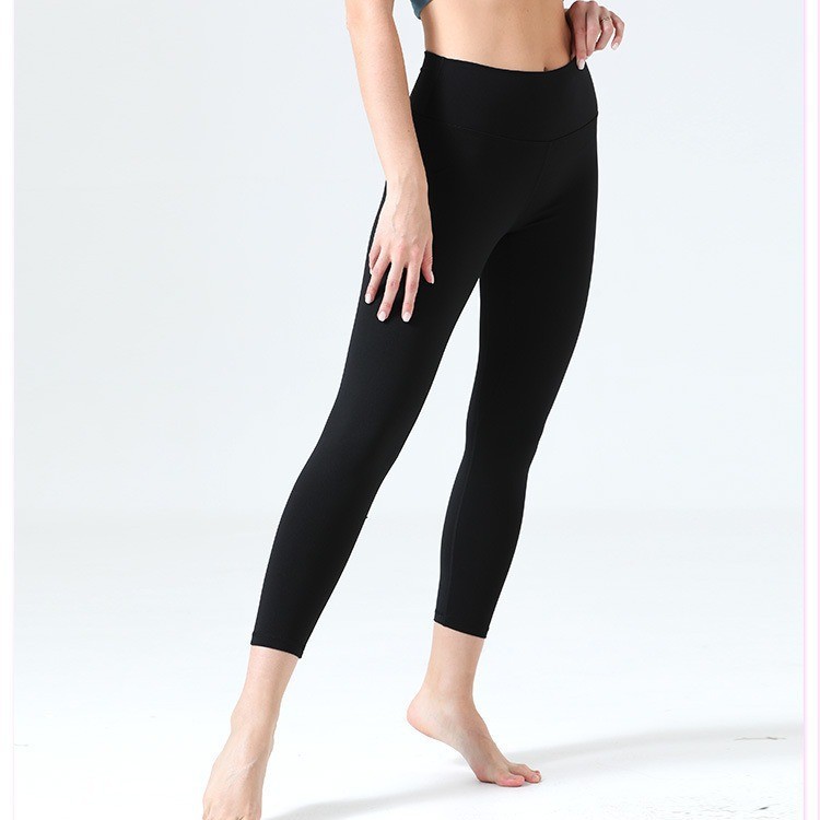 Picture of Double-sided Scrub Naked Sense No T-line Fitness Sports Pants Running Tight Pants High Waist Hip Yoga Pants for Women