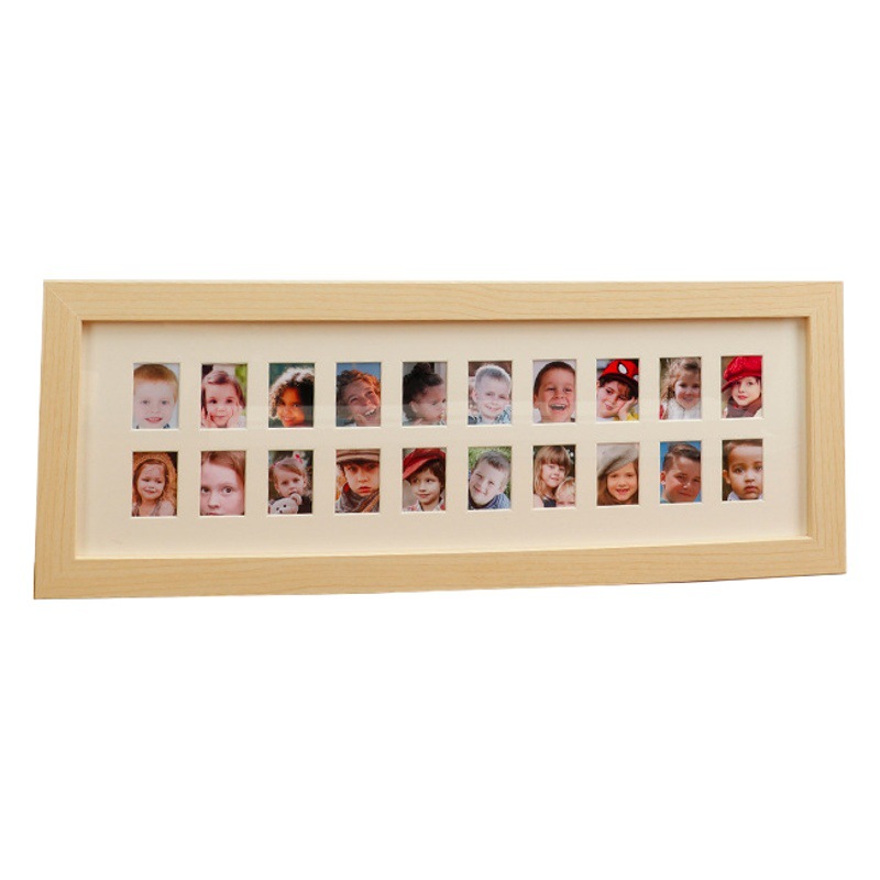 Children's ID photo campus time growth record photo frame wholesale baby Memorial child one-inch registration photo frame