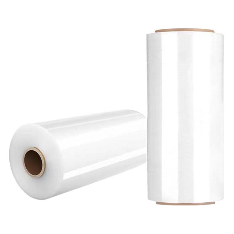 pe winding film wrapping packaging plastic film industrial plastic wrap large roll winding stretch film factory wholesale