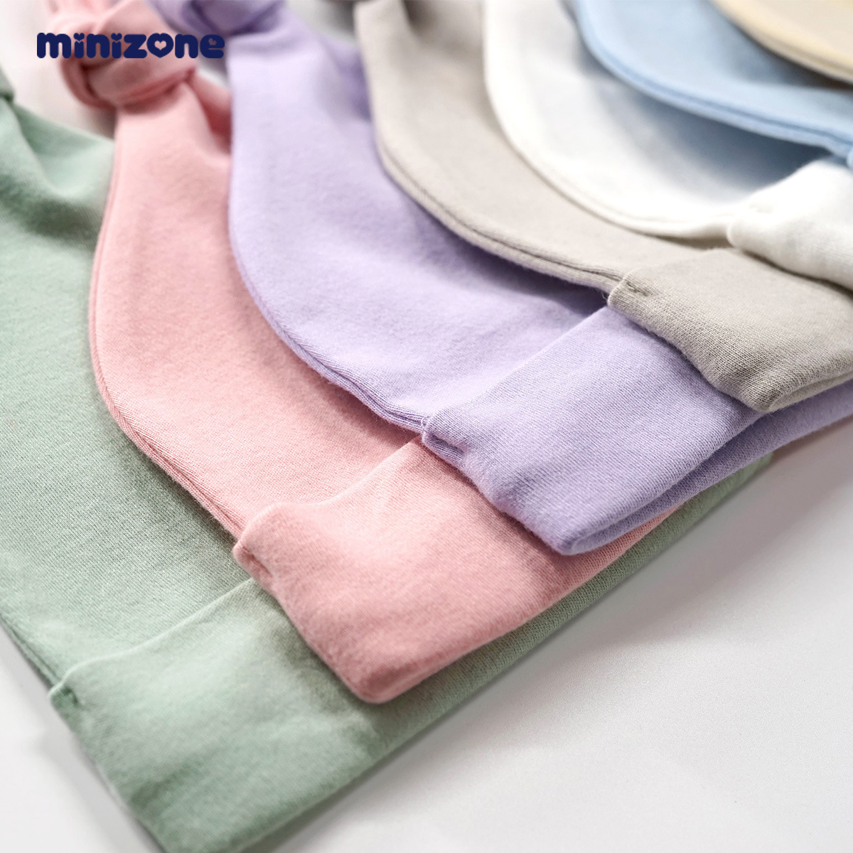 Picture of minizone newborn hat fetal hat baby boys and girls 0-3 months infant hat newborn pullover cap
