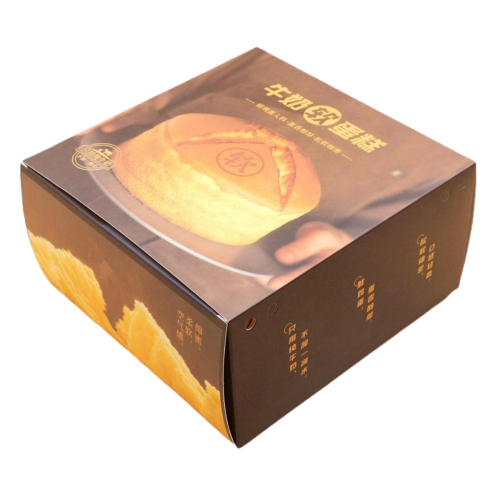 Milk soft cake packaging box Yunnan Jiahua with 6 inch packing box explosions baking dessert