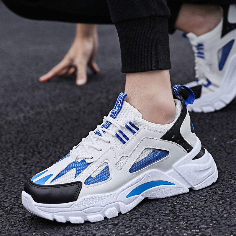 Men's Shoes 2025 New Korean Style Trendy Sports Casual Thick-soled Men's Fashion sneaker Running Shoes Torre Trendy Shoes for Men