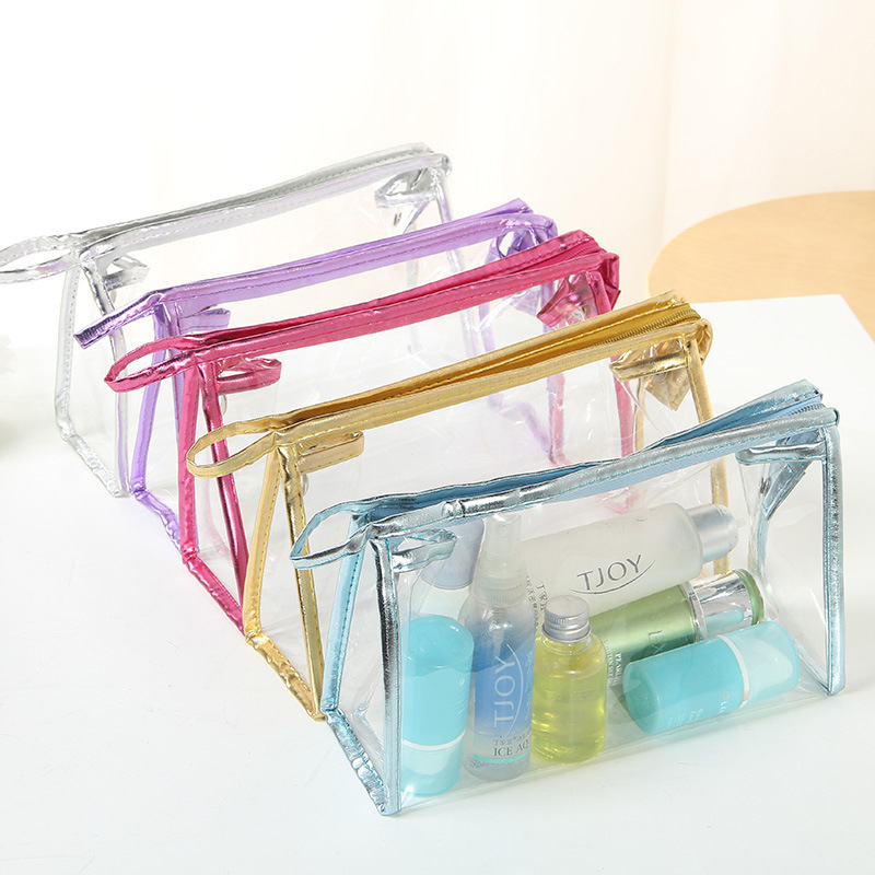 Travel Storage Bag Toiletry Bag Men's Cosmetic Bag Bath Bag Bath Bag Hand Bag Women's Waterproof Transparent Portable Organize Bag