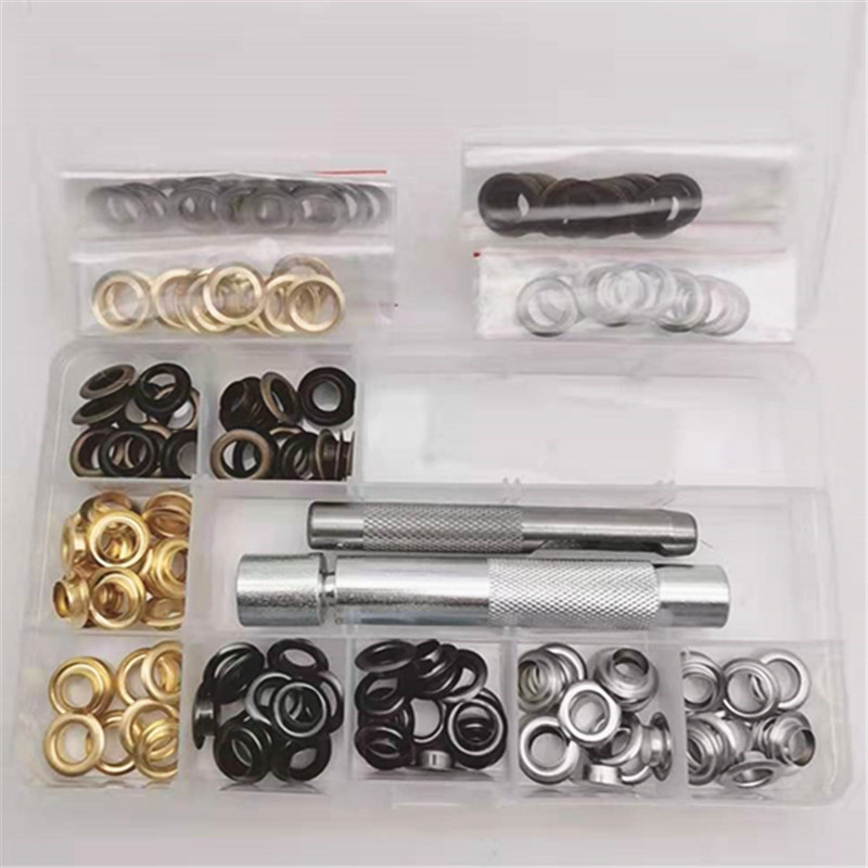 100 sets of inner diameter 8MM4 Color Air eye boxed multi-color corns boxed with installation tool set for cross-border